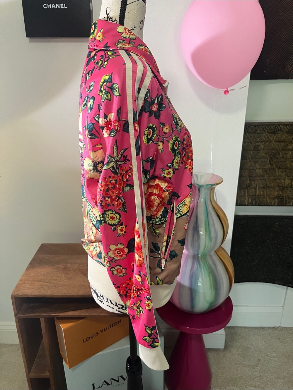 ADIDAS Floral Jacket! - Picture 2 of 4